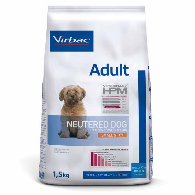Virbac Veterinary Hpm Adult Neutered Dog Small & Toy