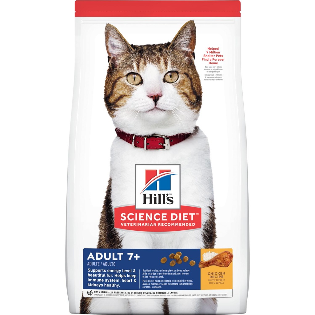 Hill´s Science Diet Adult 7+ Chicken Recipe Cat Food 1.81Kg