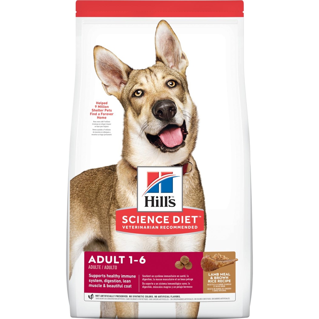 Hill´s Science Diet Adult Lamb Meal & Brown Rice Recipe Dog Food