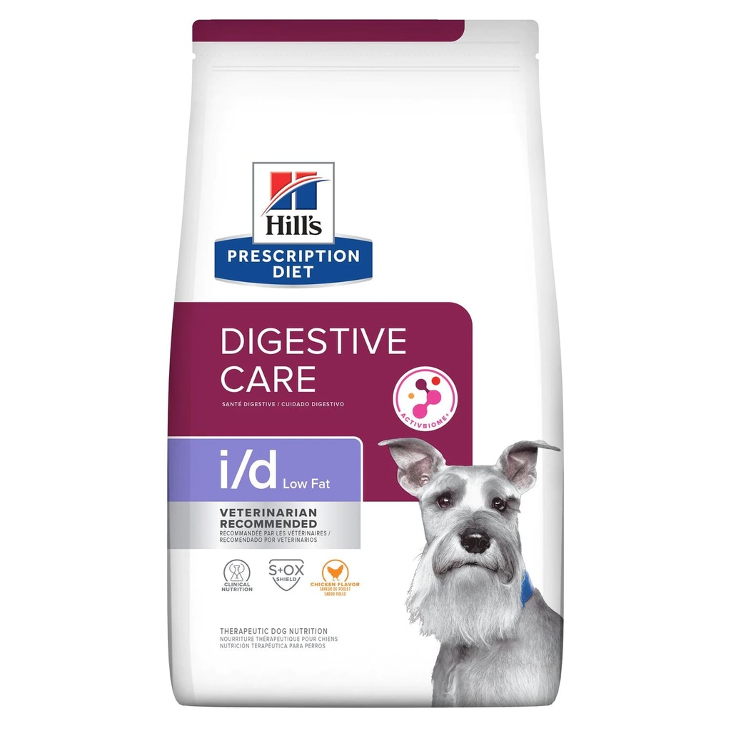 Hill´s Prescription Diet I/D Low Fat Canine 3.8Kg