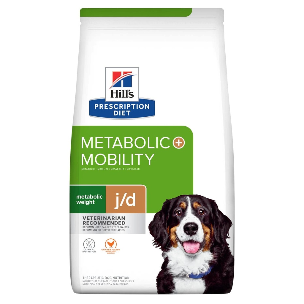 Hill´s Prescription Diet Metabolic Weight + J/D Chicken Flavor Dry Dog Food