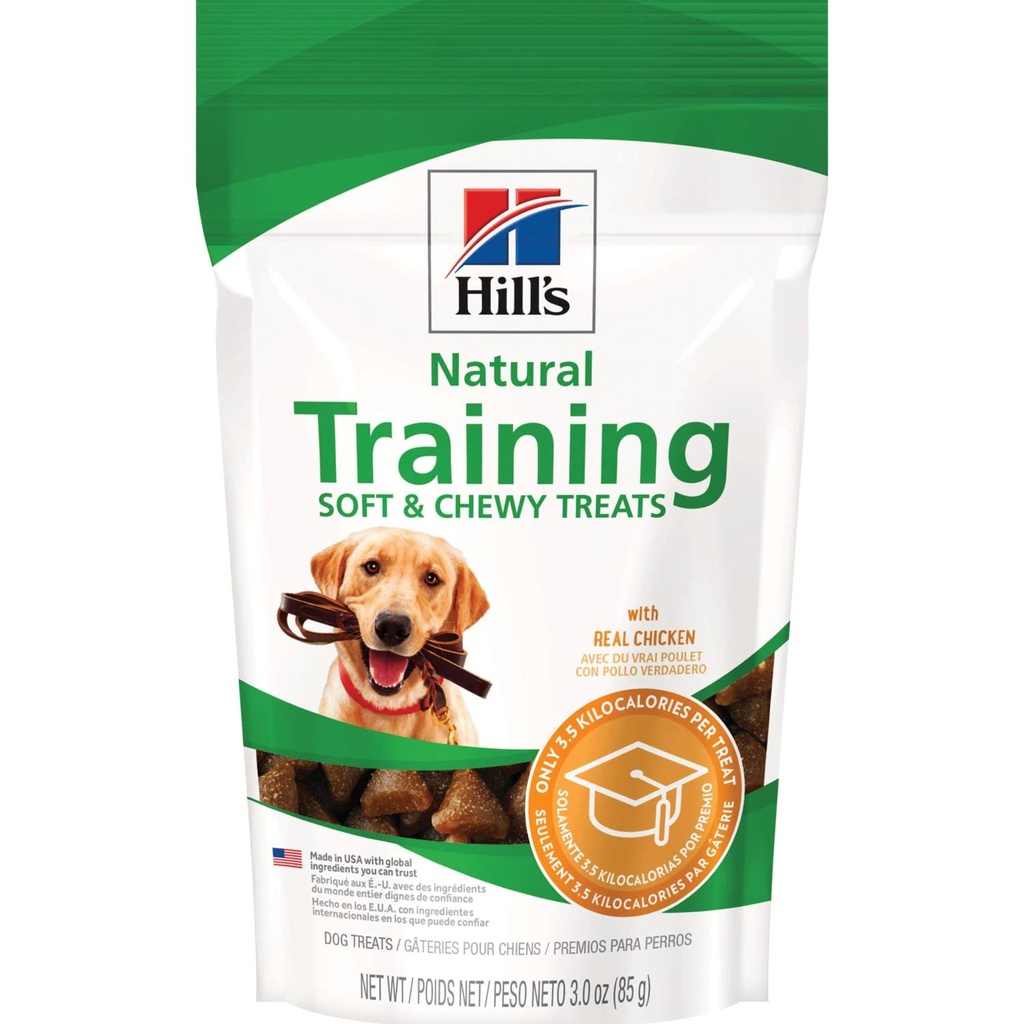 Hill´s Natural Training Treats Soft And Chewy With Real Chicken Dog Treat 85 Gr