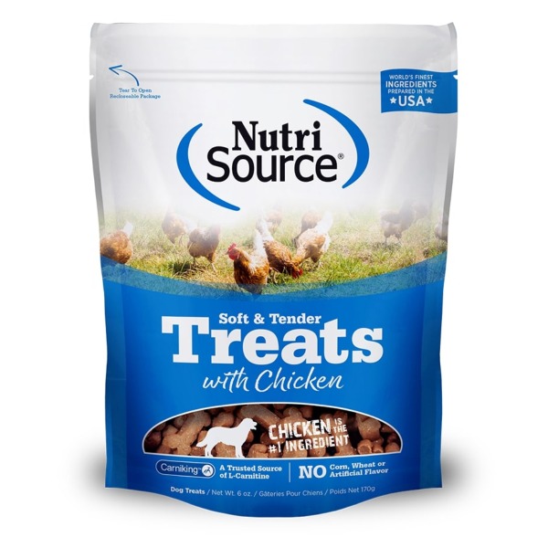 Nutrisource Soft & Tender Chicken Treats 179G
