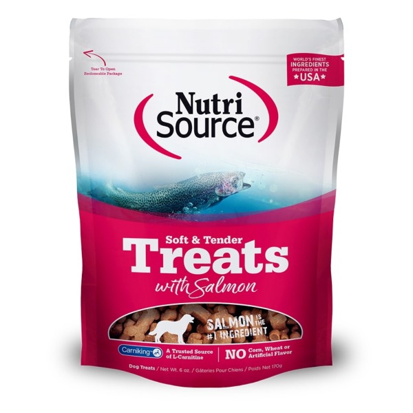 Nutrisource Soft & Tender Salmon Treats 179G