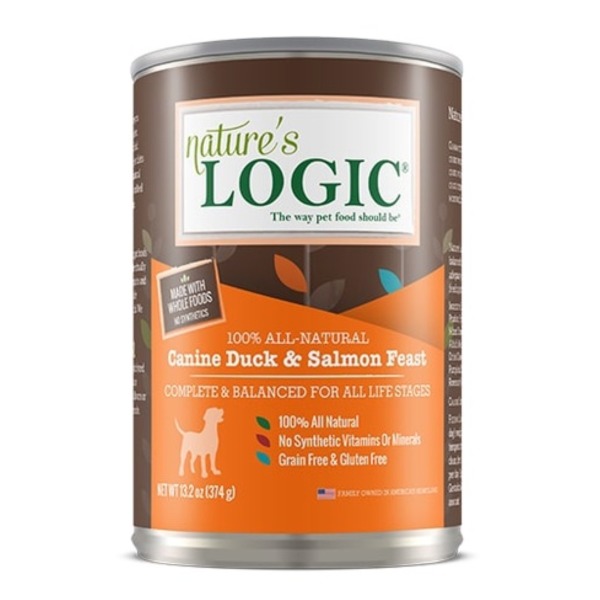 Nature´S Logic Canine Duck & Salmon Feast 374G