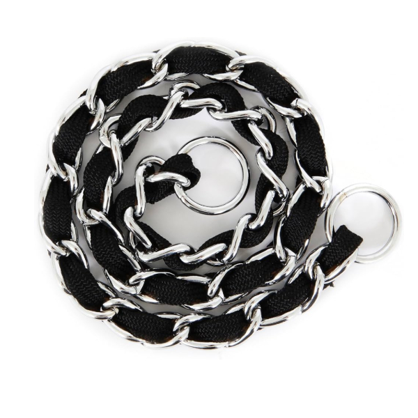 Collar De Ahorque Negro Mediano