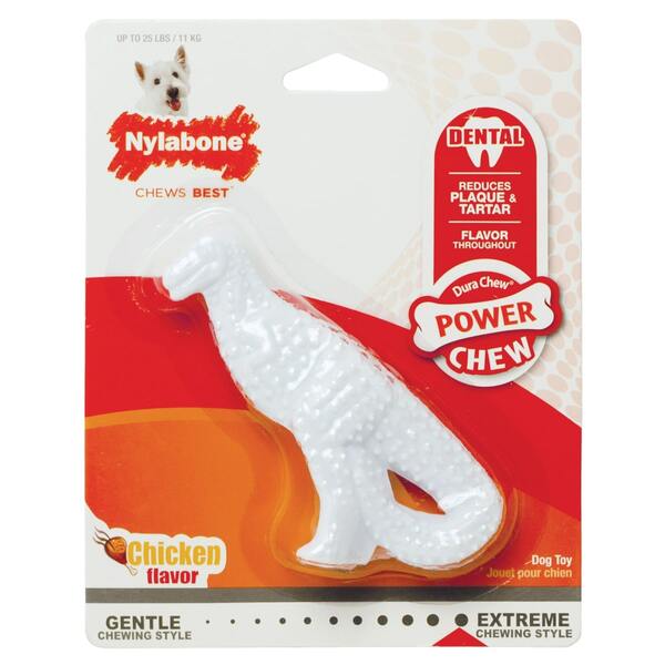 Nylabone Power Chew Dental Dinosaur Dog Toy 23Kg