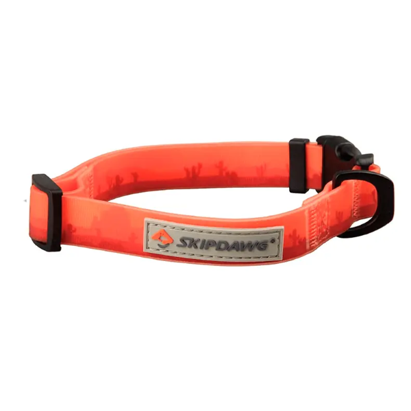Skipdawg Urban Traveler Dog Collar - M (Naranja)
