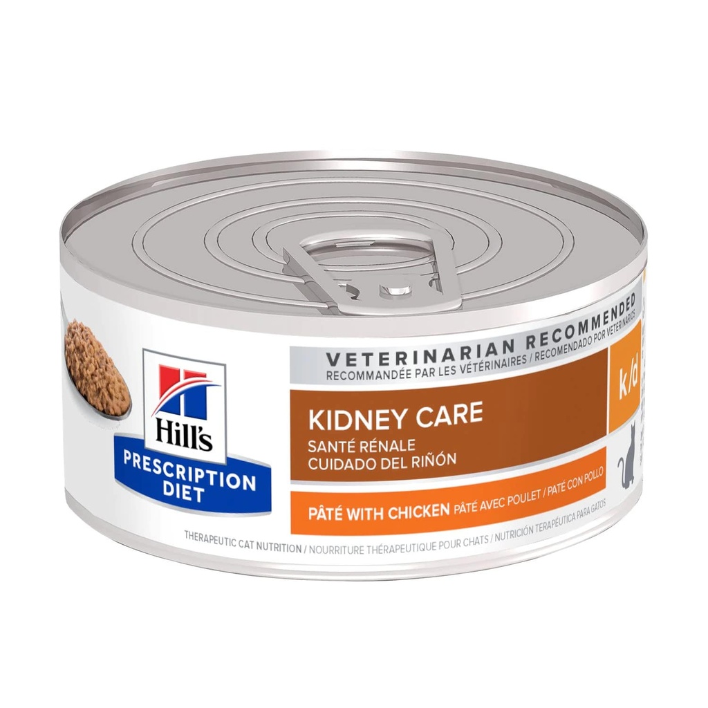 Hill´s Prescription Diet K/D Feline With Chicken 156 Gr