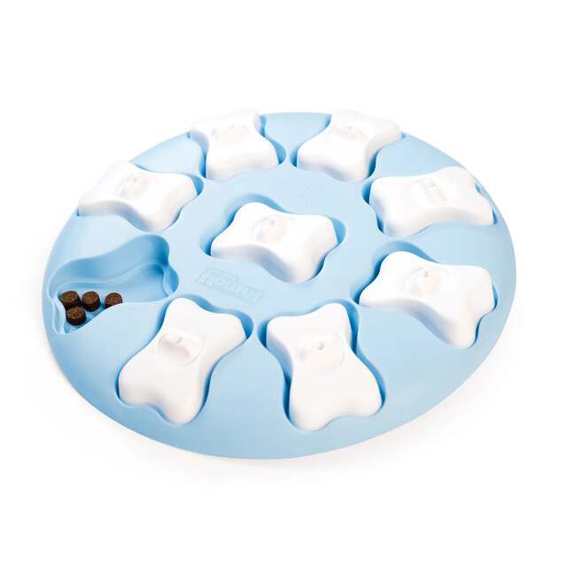 Outward Hound Puppy Smart Interactive Treat Puzzle Dog Toy, Blue