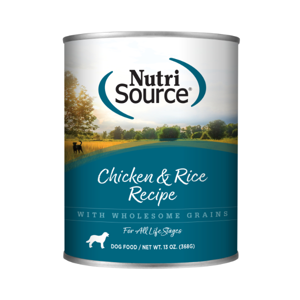Nutrisource Chicken & Rice Formula 368Gr
