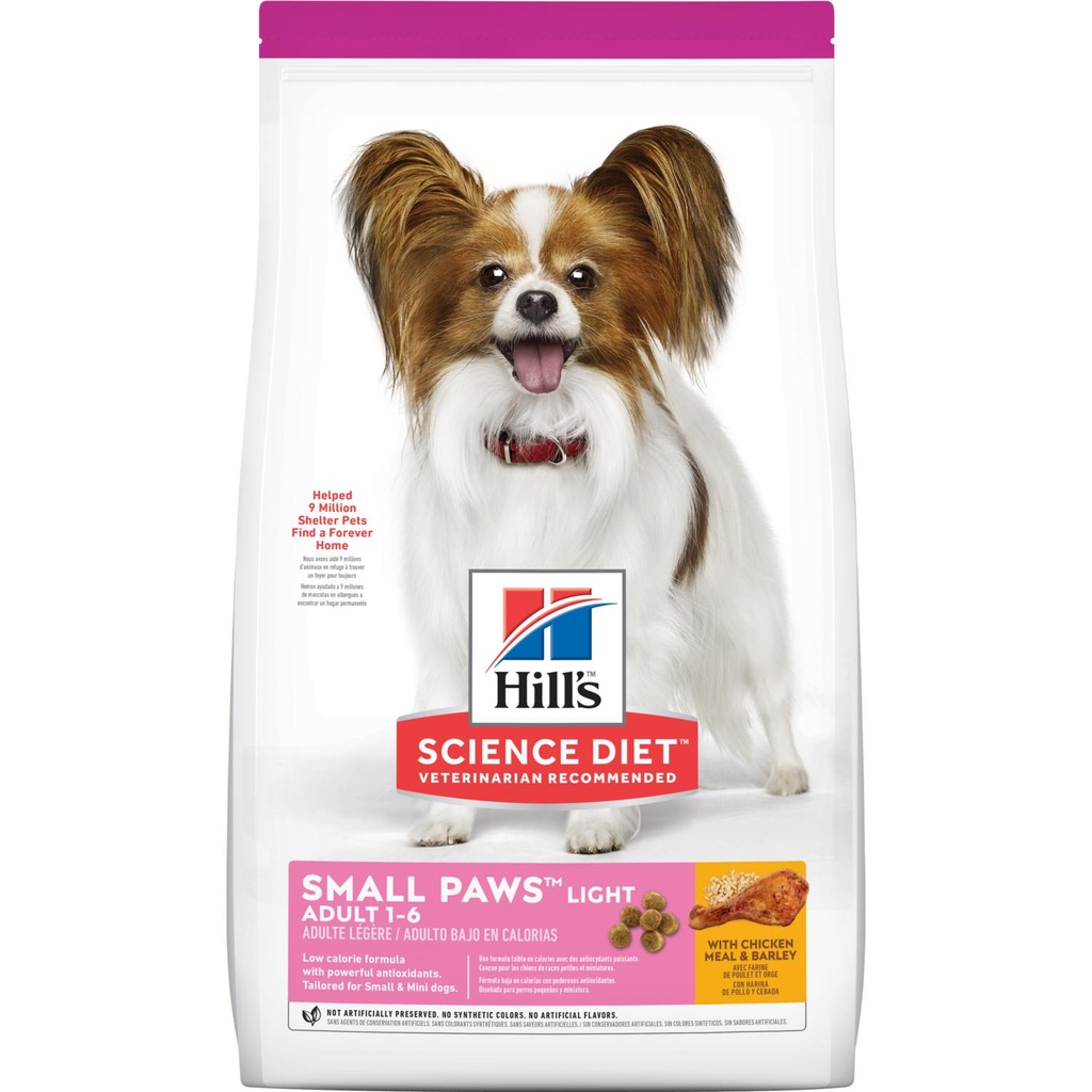 Hill´s Science Diet Adult Light Small Paws Dog Food 2.04Kg