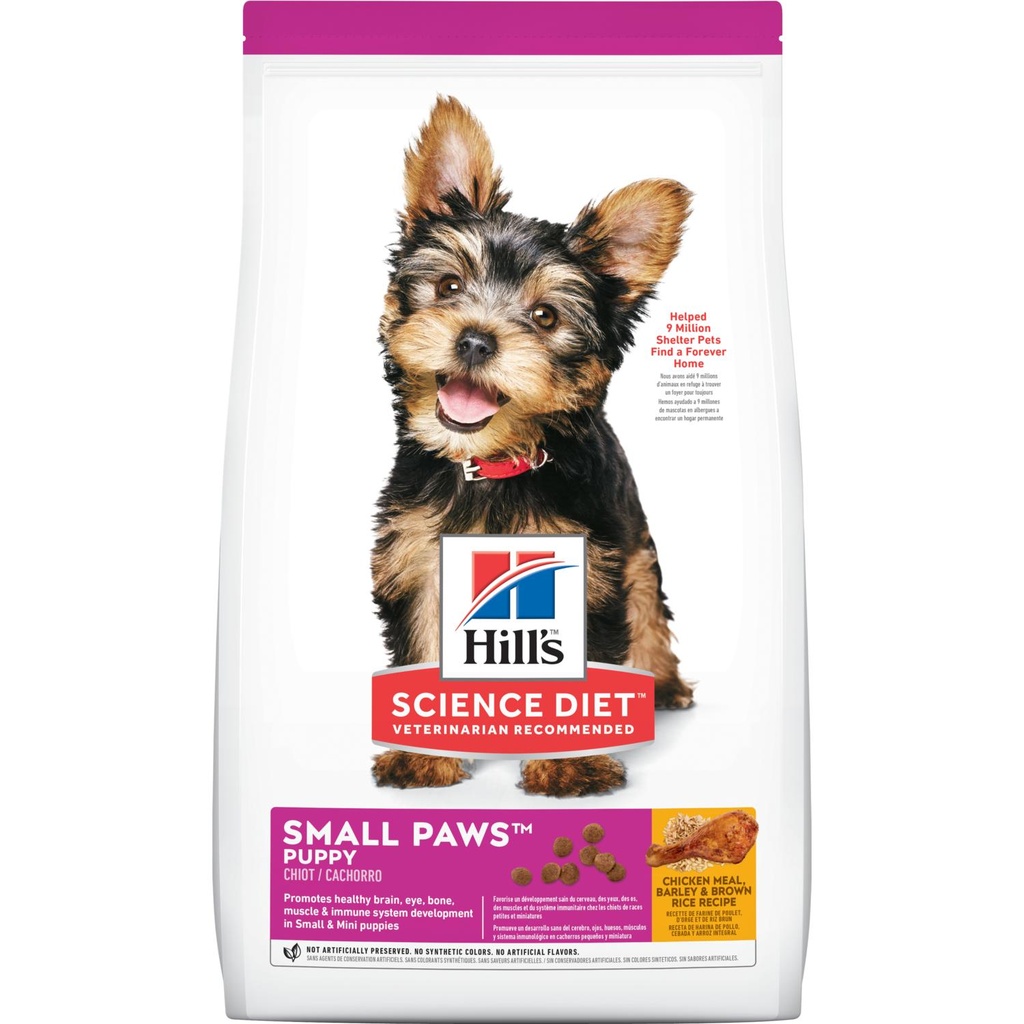 Hill´s Science Diet Puppy Small Paws Chicken Meal, Barley & Brown Rice Recipe 2.04Kg
