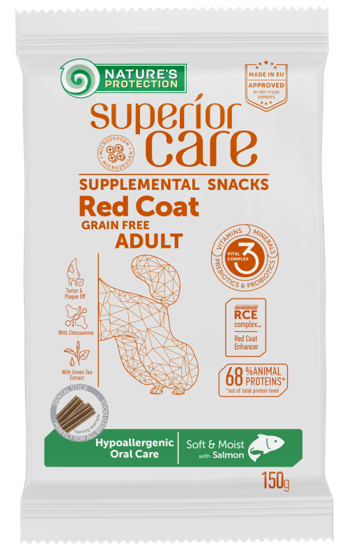 Natures Protection Superior Care Red Coat Hypoallergenic Oral Care 150g