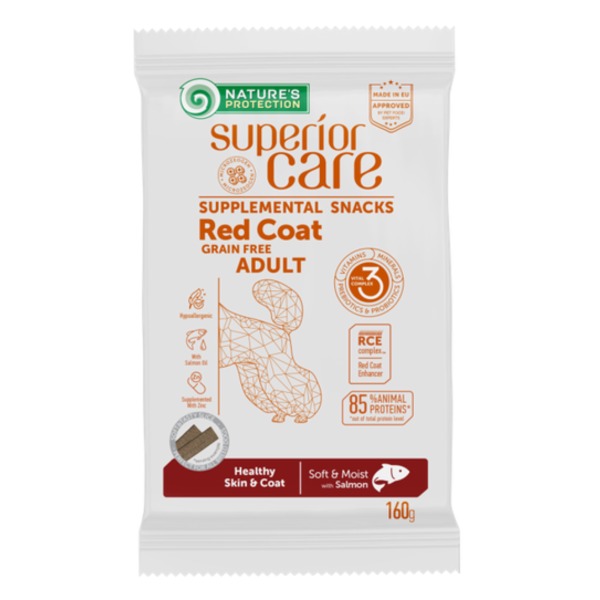 Natures Protection Superior Care Red Coat Healthy Skin & Coat 160g