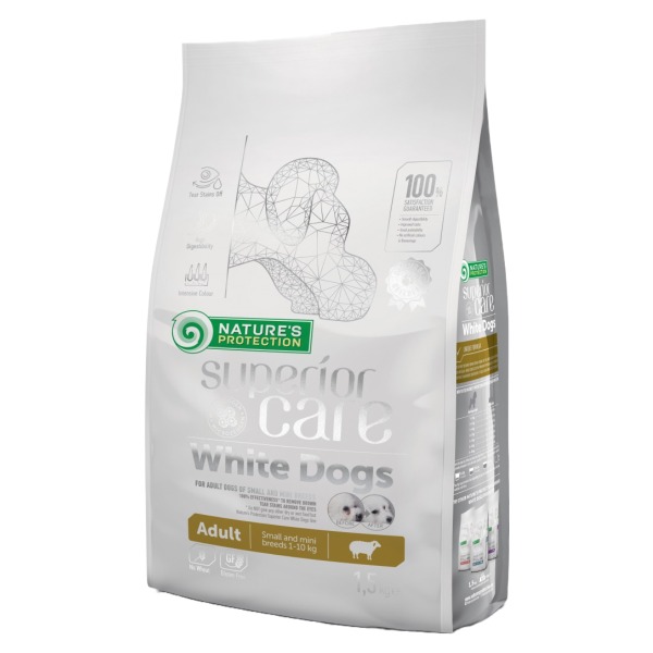 Natures Protection Superior Care White Dogs Lamb Adult Small And Mini Breeds