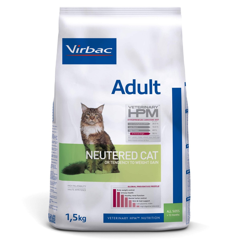Virbac Veterinary Hpm Senior Neutered Cat