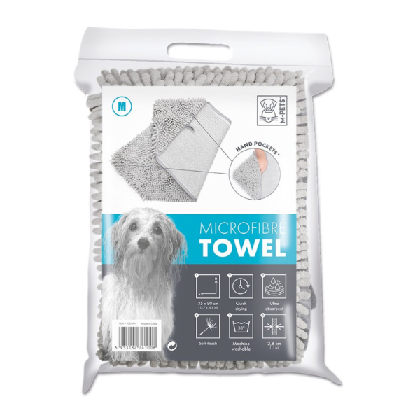 M-Pets Toalla Microfibra M