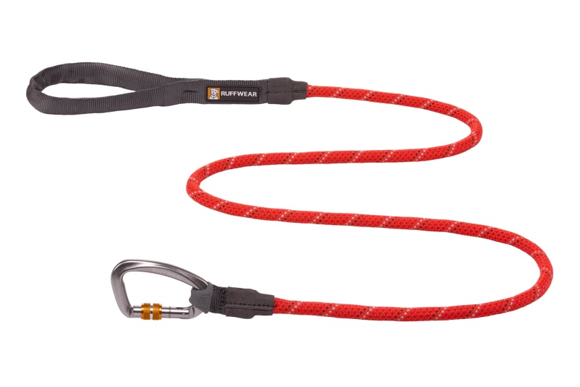Ruffwear Knot-A-Leash Rope Dog Leash - Red Sumac