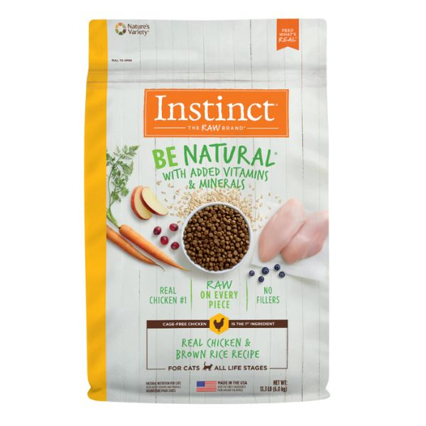 Instinct Cat Food Be Natural Real Chicken & Brown Rice Recipe 6.05Kg
