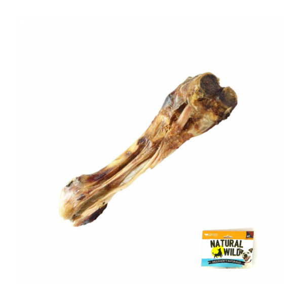 Natural Wild Hueso Jamón Italiano Large Completo