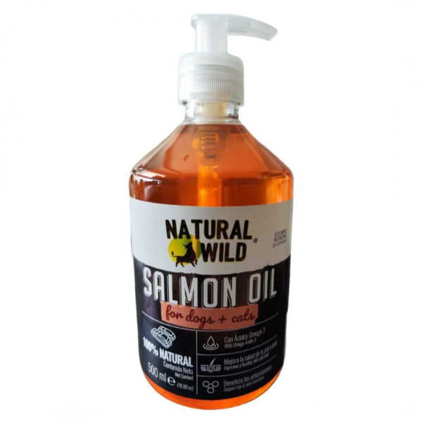Natural Wild Salmon Oil 500ml