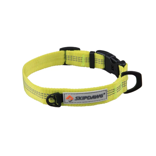 Skipdawg Collar M Lime