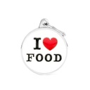 Myfamily Placa "I Love Food"