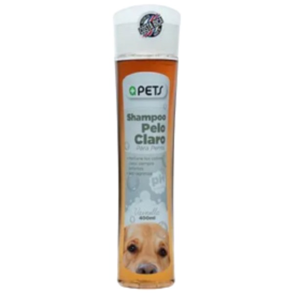 +Qpets Shampoo Pelo Claro 400ml
