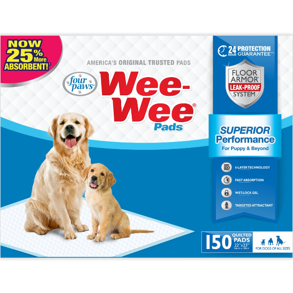 FourPaws -Wee Wee Pads 150 Unidades