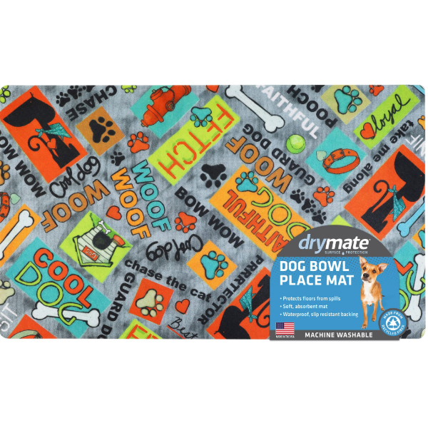 Dry Mate Mat Cool Dog/Gris