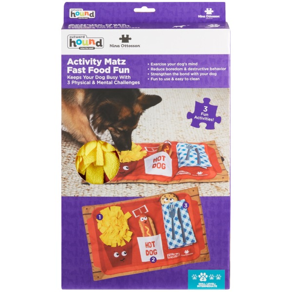 Outward Hound Activity Matz Fast Food Fun