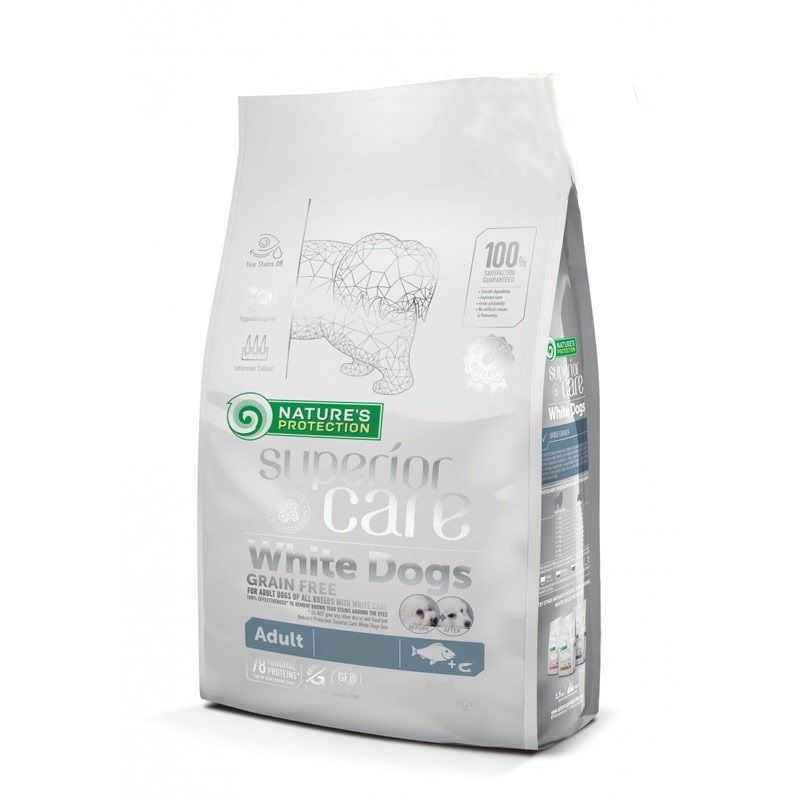 Natures Protection Superior Care White Dogs Adult Large Breeds White Fish