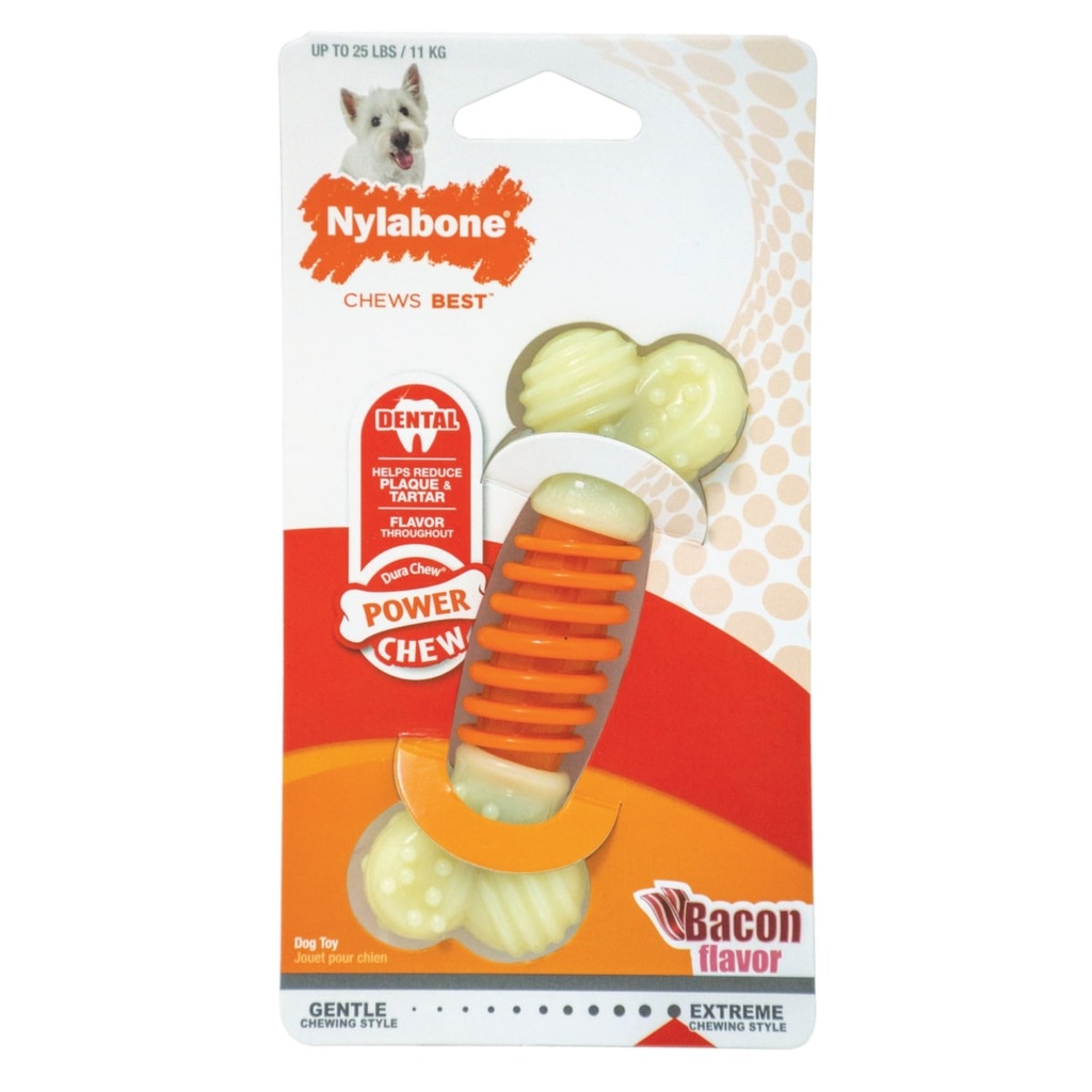 Nylabone Pro Action Dental Power Chew Durable Dog Toy