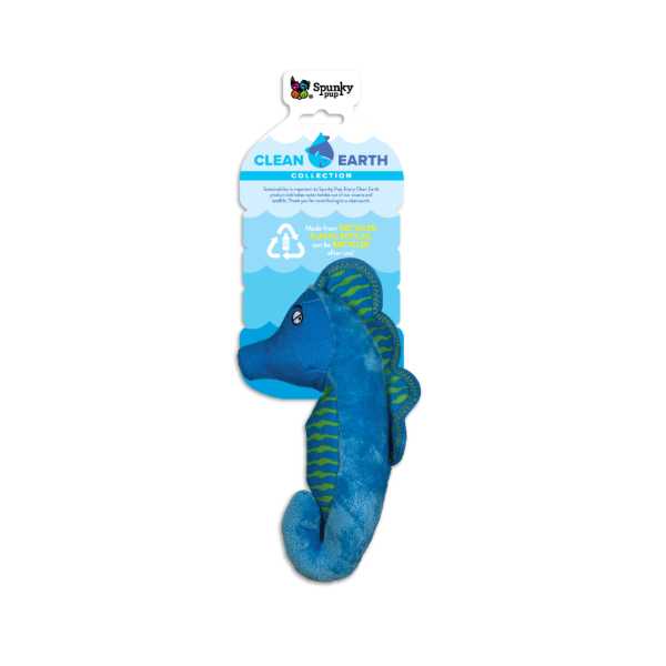 SpunkyPup -Clean Earth Plush Caballo De Mar