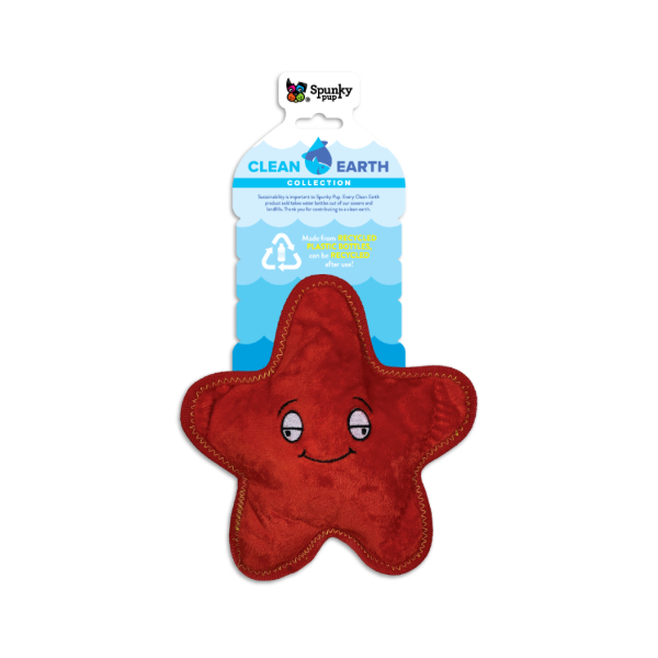 SpunkyPup -Clean Earth Plush Estrella De Mar