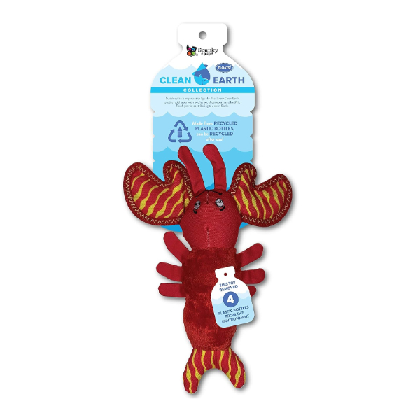 SpunkyPup -Clean Earth Plush Langosta