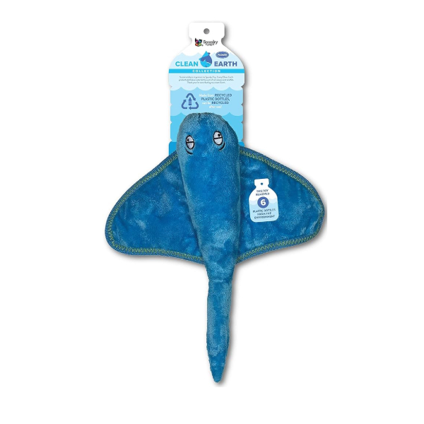 SpunkyPup -Clean Earth Plush Mantaraya