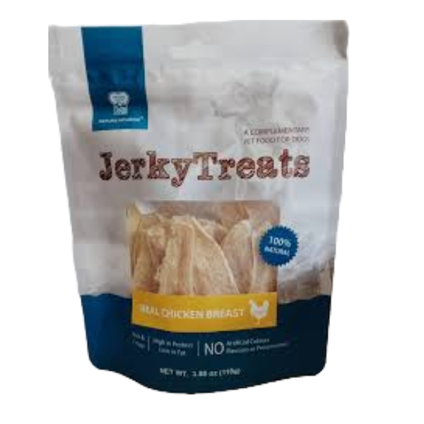 Natura Nourish Jerky Treats Pollo Breast Chicken 110g