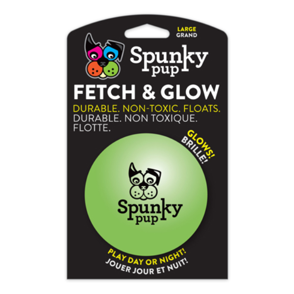 SpunkyPup -Fetch & Glow Ball