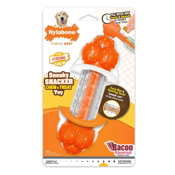 Nylabone - Hueso Para Rellenar Sabor Bacon 23kg