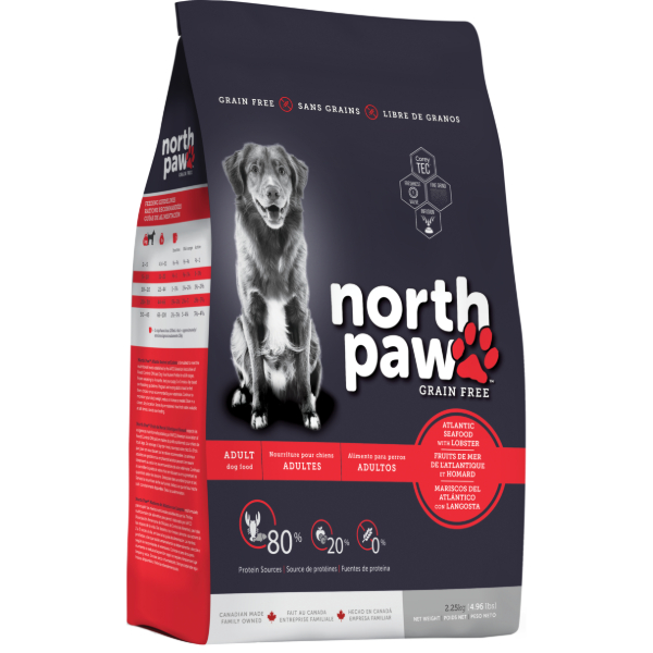 North Paw Grain Free Atlantic Seafood With Lobster Adult Dog Food