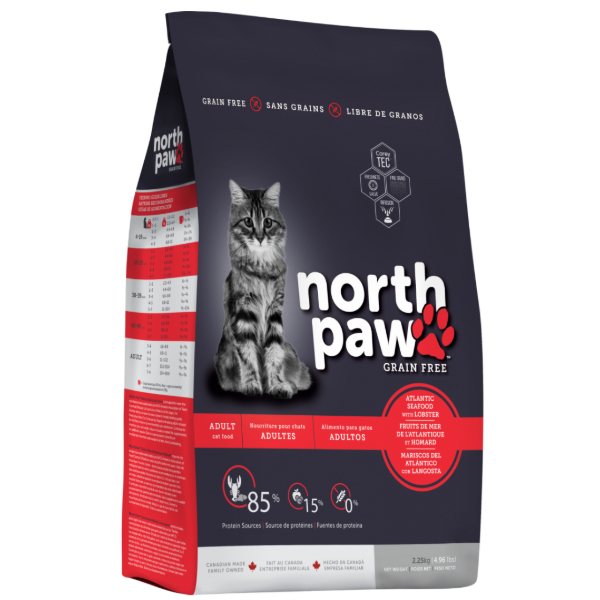 North Paw Grain Free Atlantic Seafood With Lobster Adult Cat Food