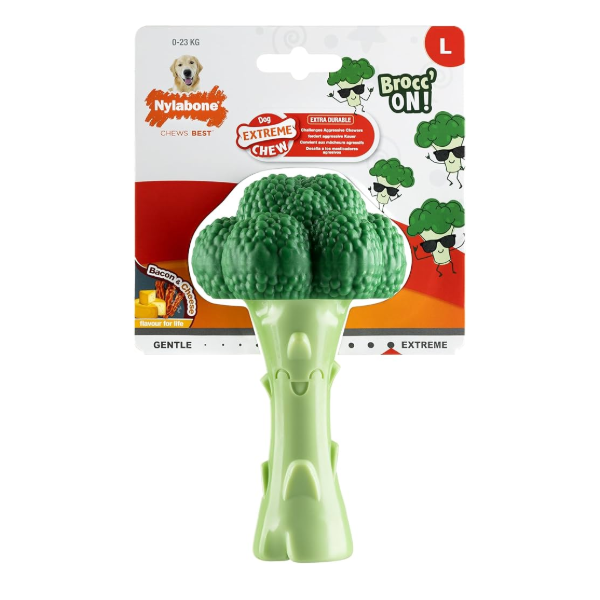 Nylabone - Hueso Cabeza Brocoli +23kg