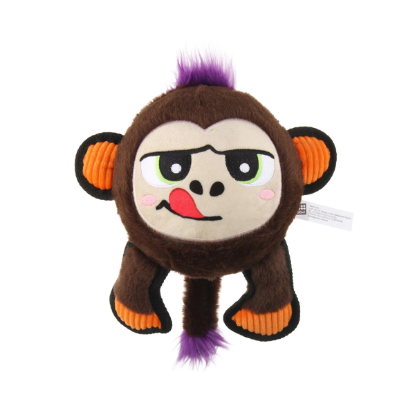 Gigwi Jumball Plush Brown Monkey M Size Plush Mono