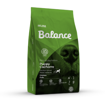 Balance Puppy Razas Medianas Pollo y Arroz