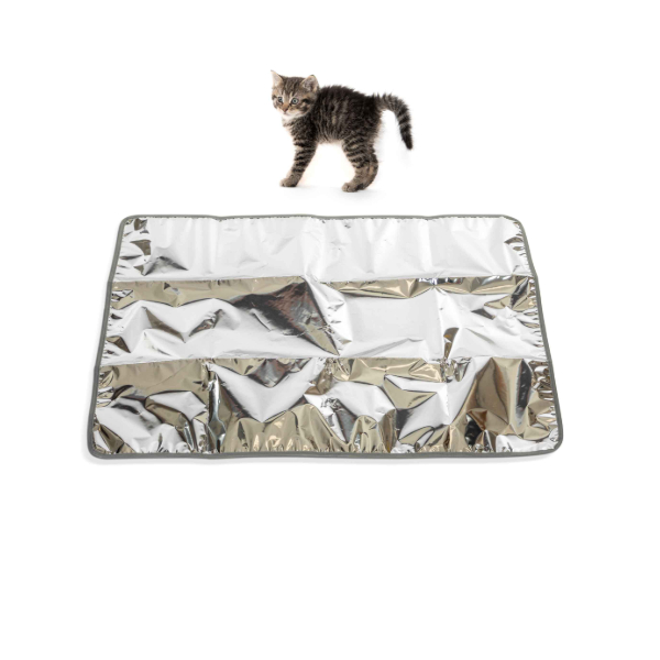 K&H -Tapete Disuasorio para Mascotas Plateado 36X27