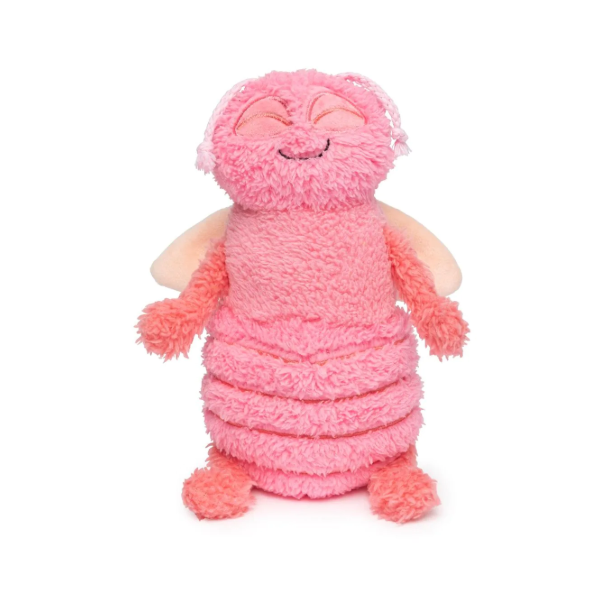 FuzzYard Peluche  Dog Toy - Flutter The Bed Bug (Pink)