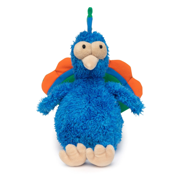 FuzzYard Peluche Toy - Neighborhood Nastie - Showboat the Peacock - Small