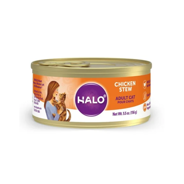 Halo Adult Cat Grain Free Chicken 5.5oz